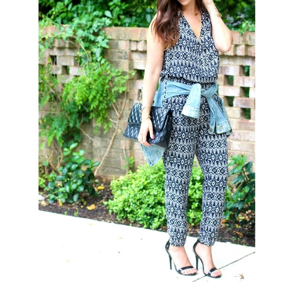 Ann Taylor twist back Jumpsuit - Picture 4 of 9